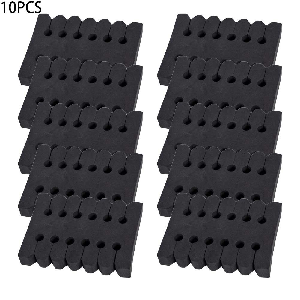 Premium EVA Foam Arrow Separator Quiver 10 Pack for Compact Arrow Protection