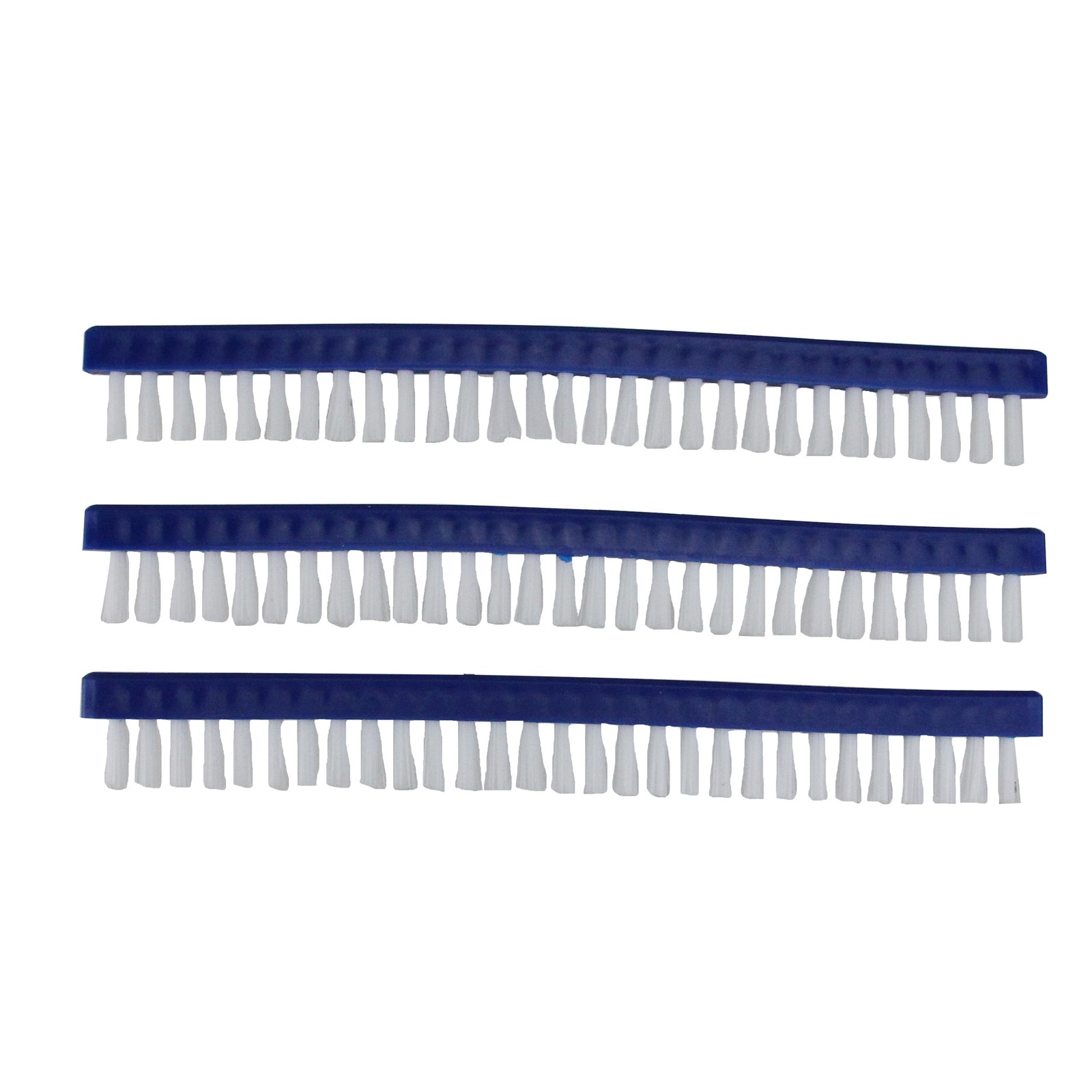 Pool Central 3 Long Replacement Brushes For Pools and Spas Vacuum Head 9"