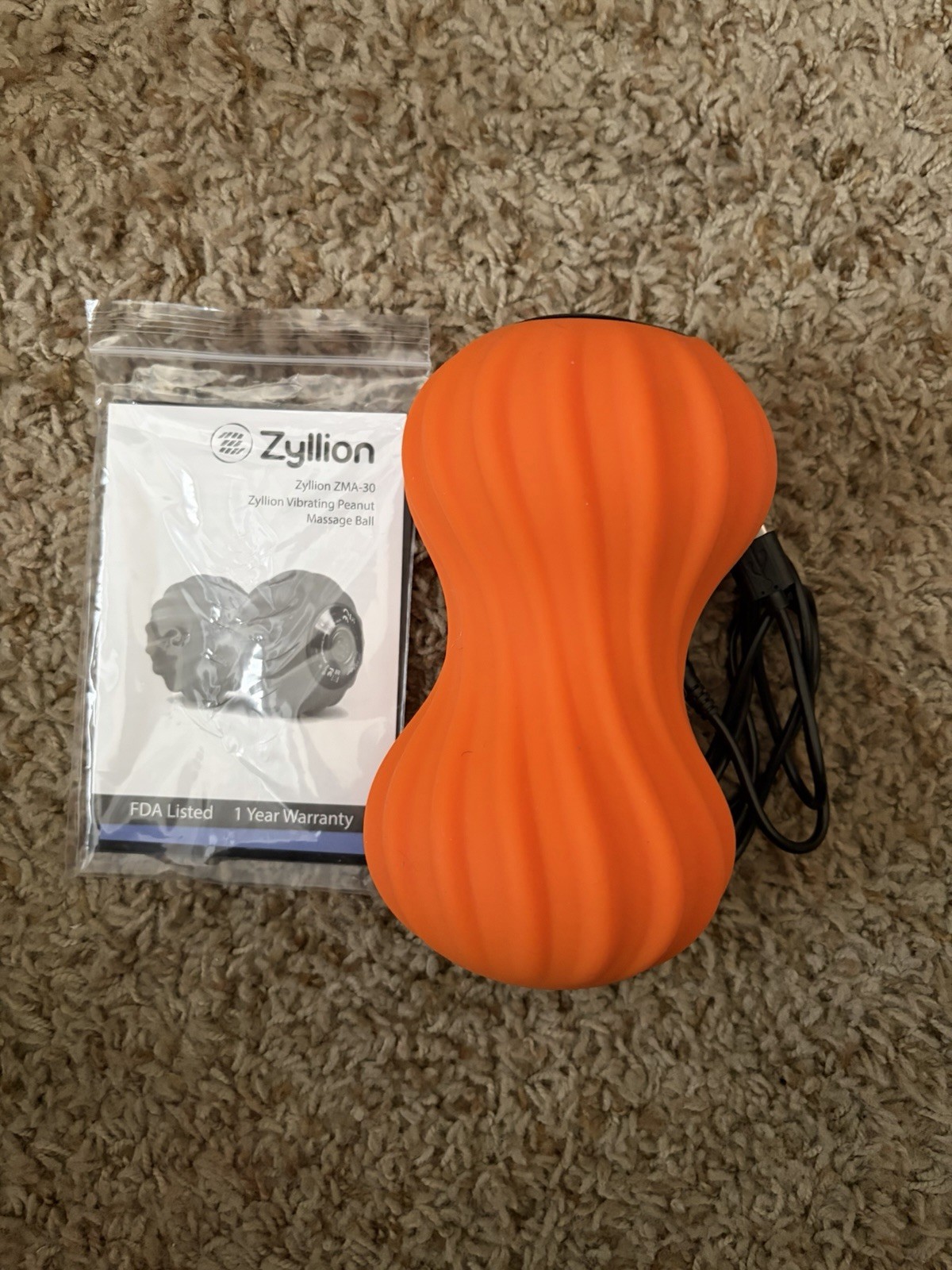 Zillion Vibrating Peanut Massage Ball