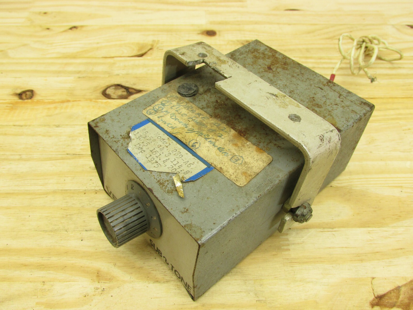 Vega Sub Tone Model # 239-A6