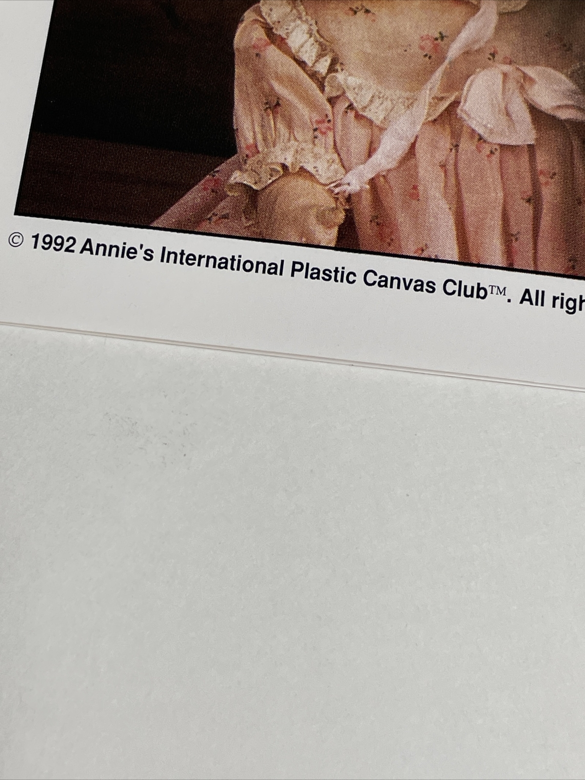 Madelaine Mop Doll Annie's Plastic Canvas Pattern