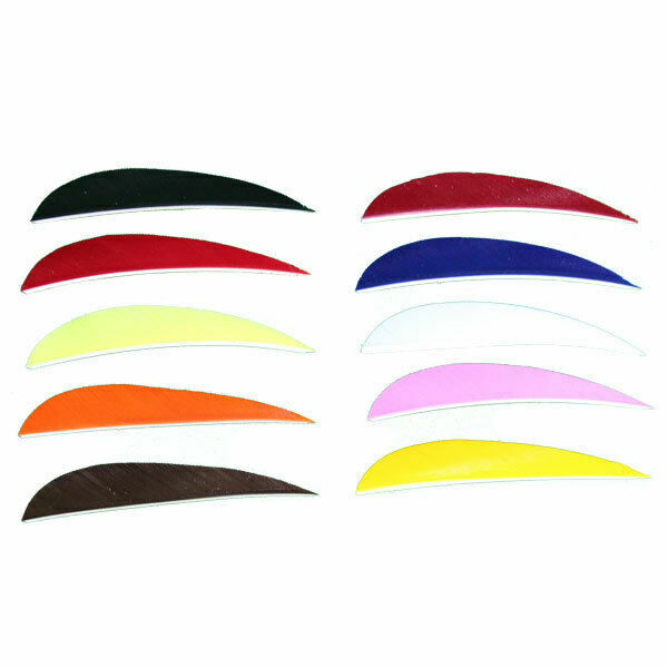 Muddy Buck Gear 5" Parabolic RW Feathers - 36 Pack (Black)