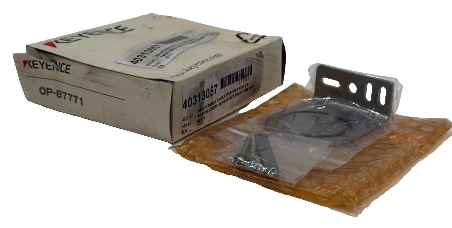 NEW KEYENCE OP-87771 ANGLE BRACKET OP87771