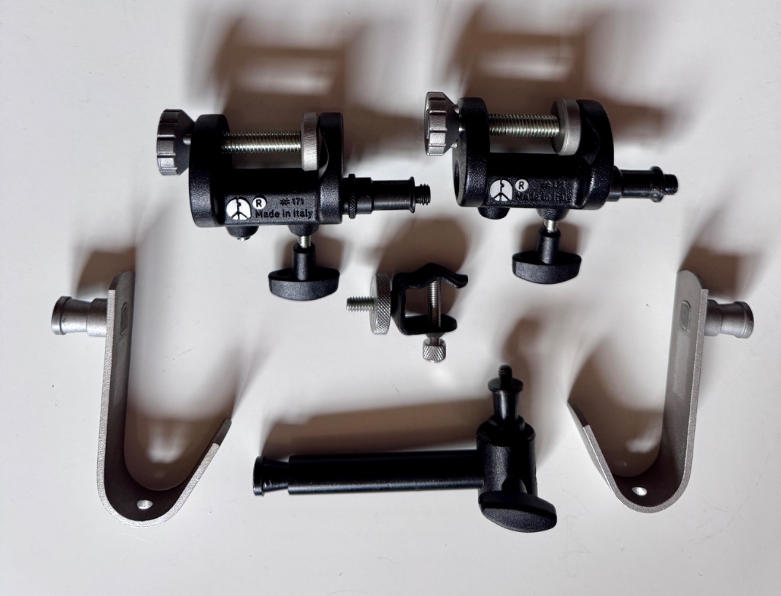 Bogen Manfrotto Mini Clamp System Set-up: Clamps, Hooks, Arm