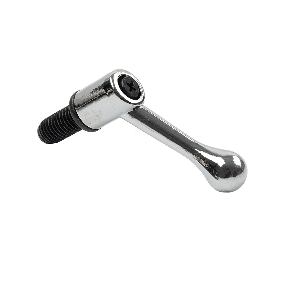 Table Lock Handle M12 Thread Set For Bridgeport Milling Machine 11.8mm Silver