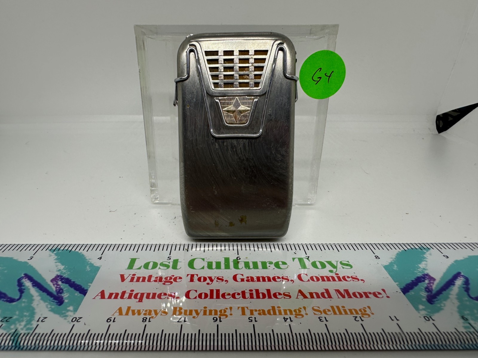 Vintage 1950s Sonotone Hearing Aid Model 200 Silver Device Only LotG4