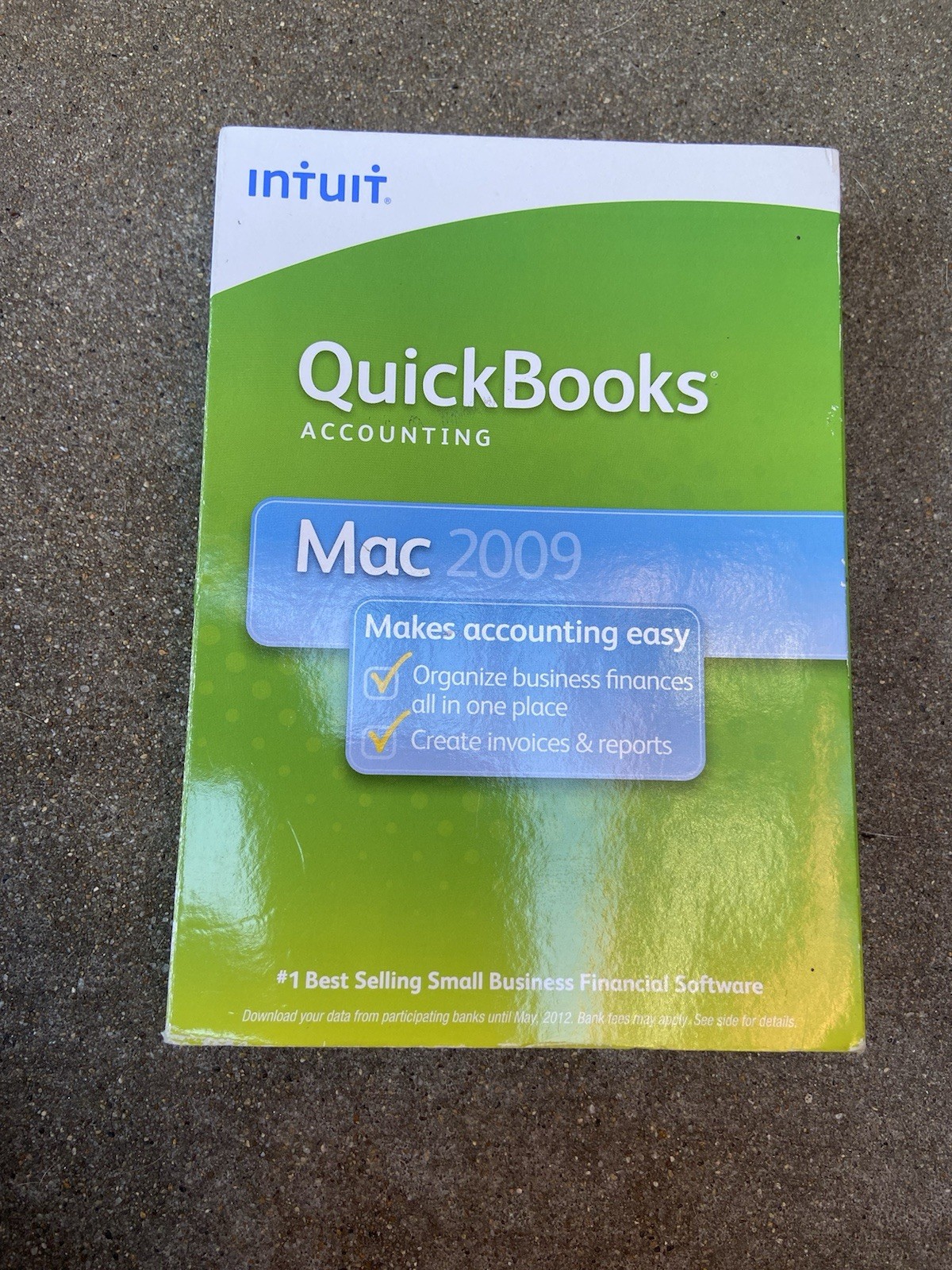 QuickBooks 2009 For Mac Complete W/ Serial  Intuit Accounting
