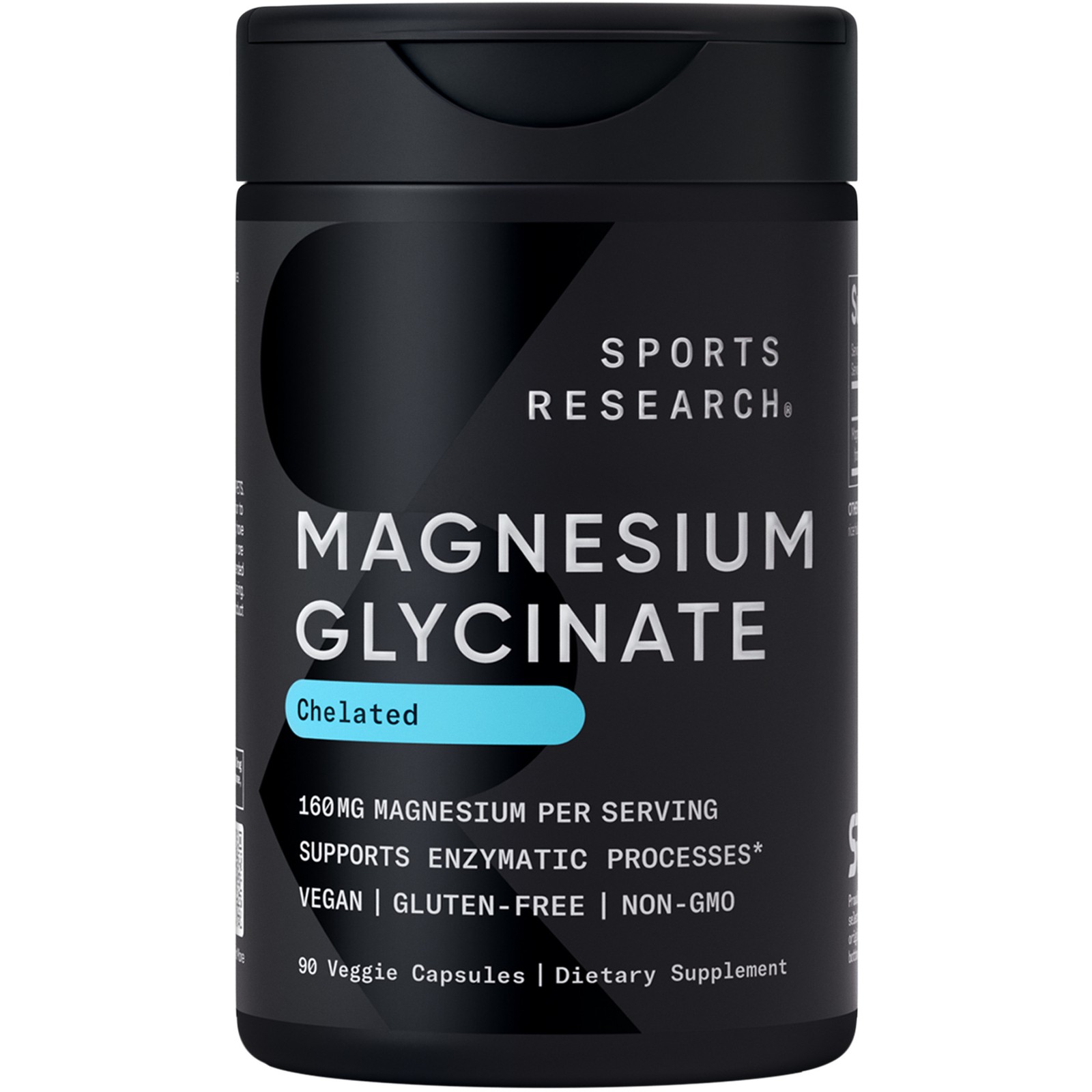 High Absorption Magnesium Glycinate 160mg Relaxation Muscle Nerve Support 90 pcs
