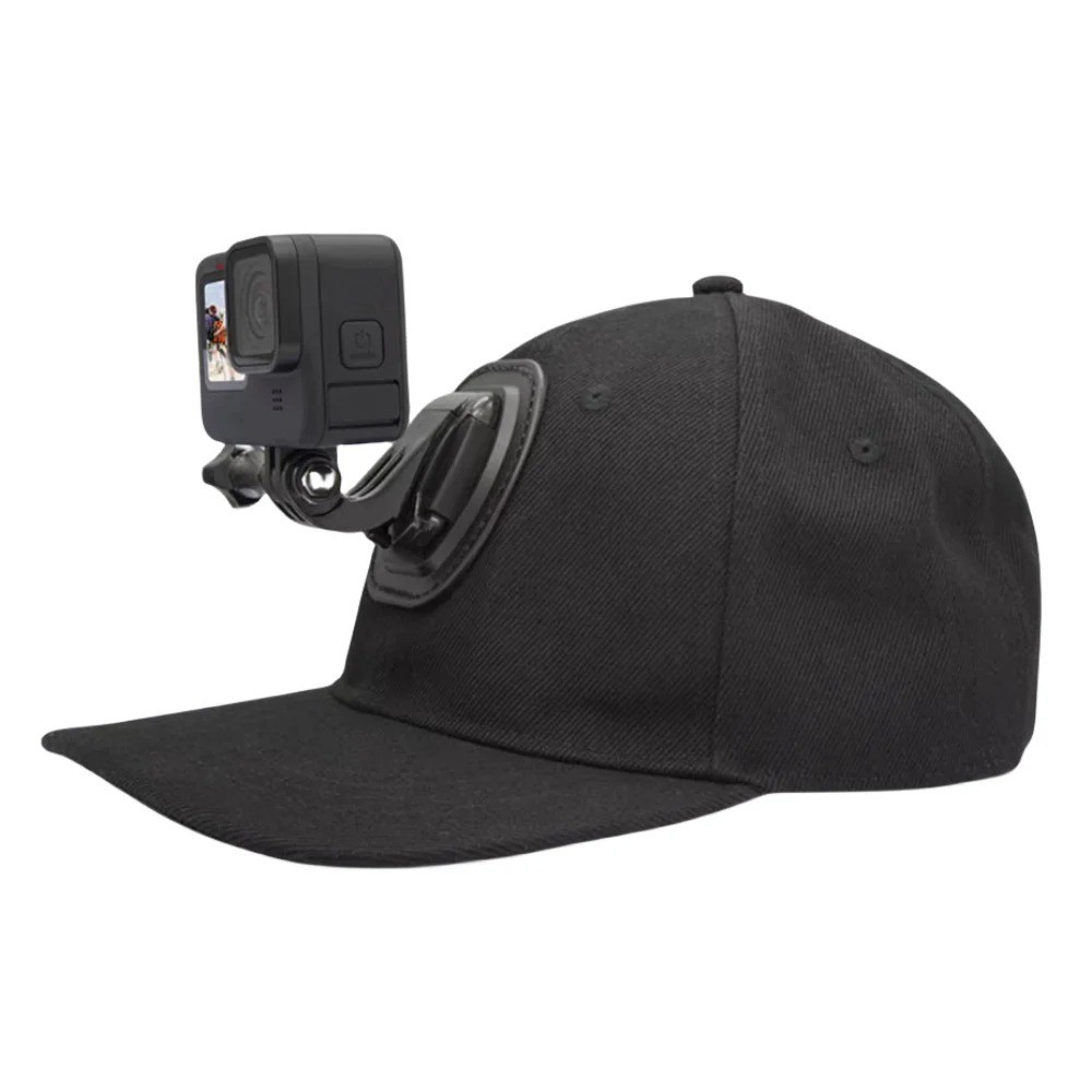 Adjustable Action Camera Cap Hat Mount for GoPro Hero Insta360 DJI Osmo