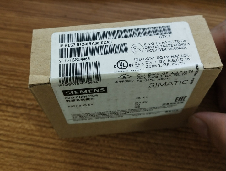 For Siemens 6ES7972-0BA60-0XA0 6ES7 972-0BA60-0XA0 Connector In Box