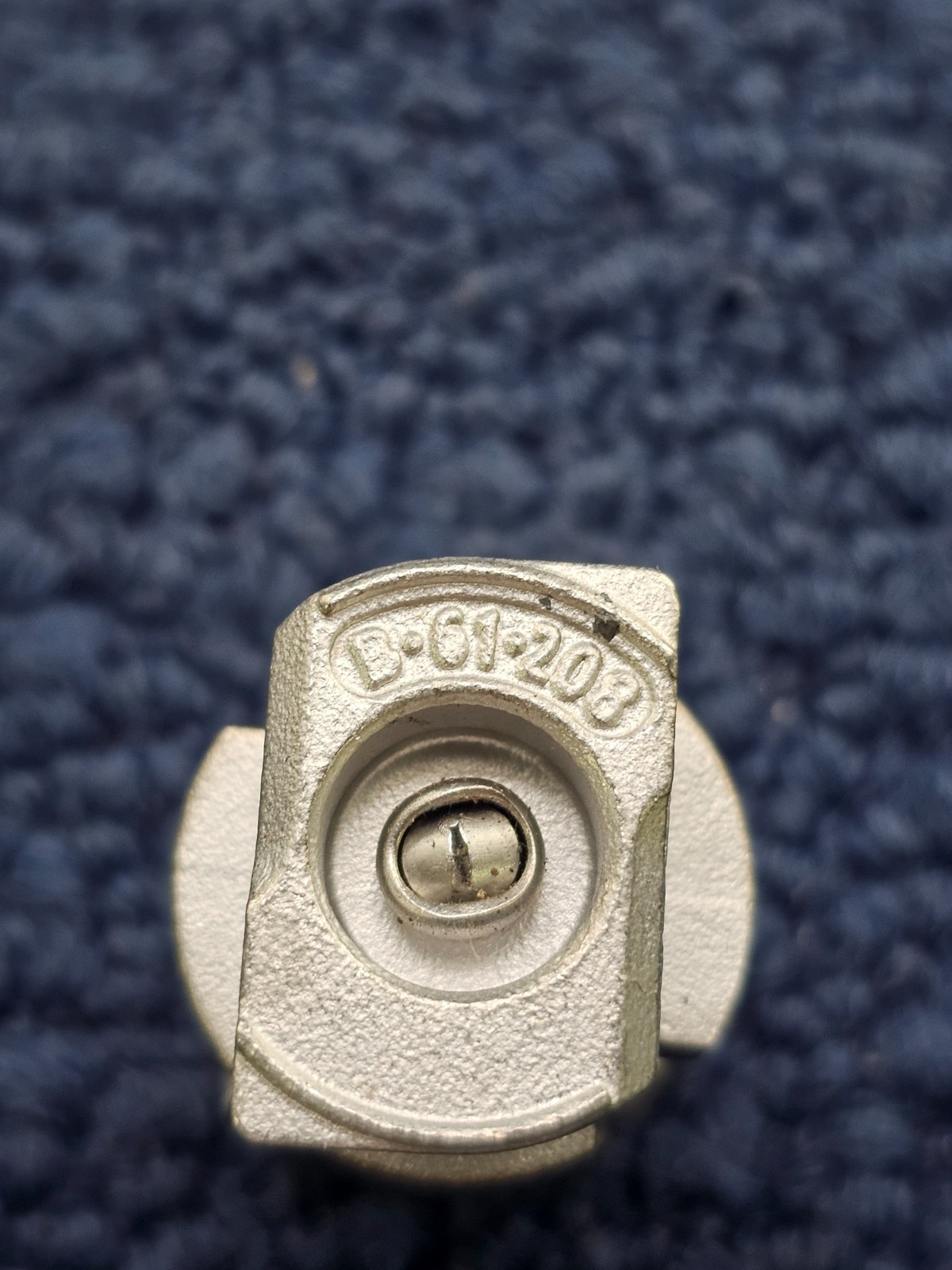 (QTY 20) B-61-208: Double Key Zep Groove Interlock