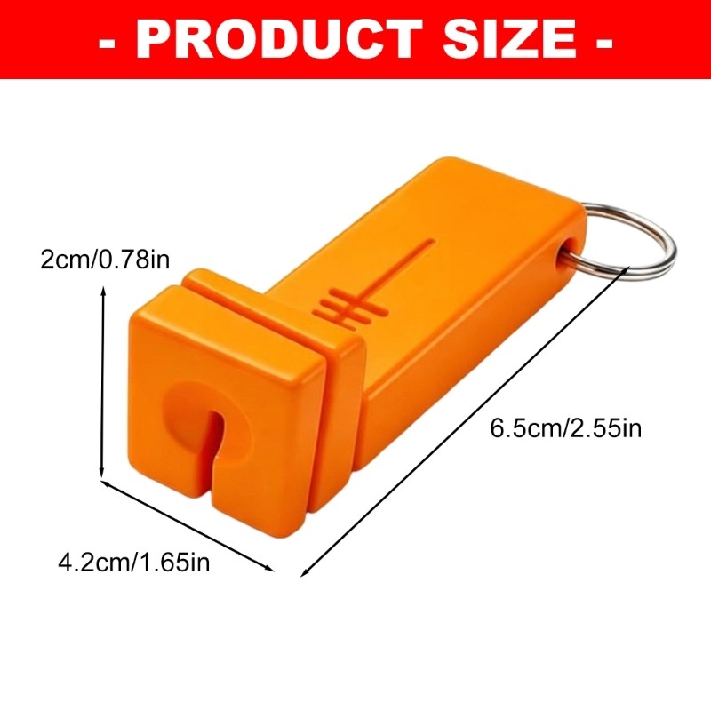 Tiny Opening Threader with Clip Point for Fly Fishing Gear Carry