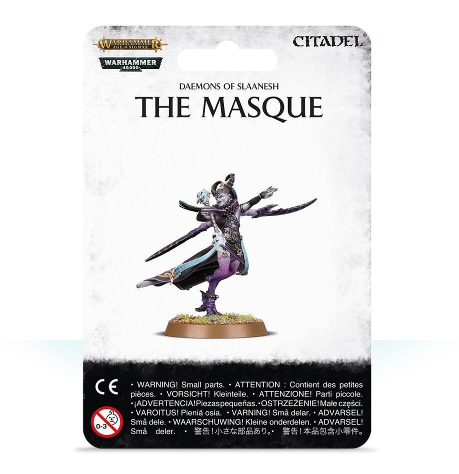 Hedonites of Slaanesh: The Masque - Warhammer - Age of Sigmar - New! 97-65C