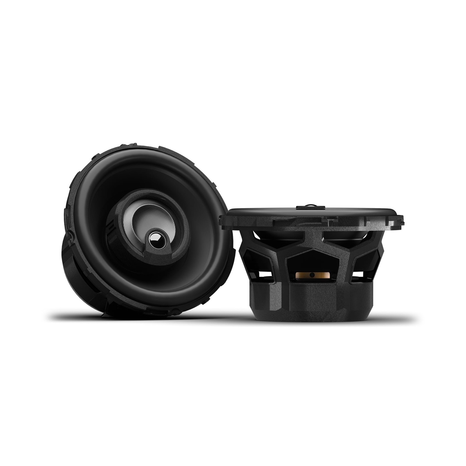 Rockford Fosgate P1V2-25 Punch P1 2.5” 3-Way Coaxial Speakers (Pair) Black