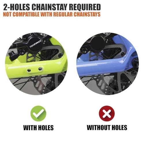 Bike Kickstand - Mountain Bike 40mm (Hole Distance) Heavy Duty Plus 121lbs
