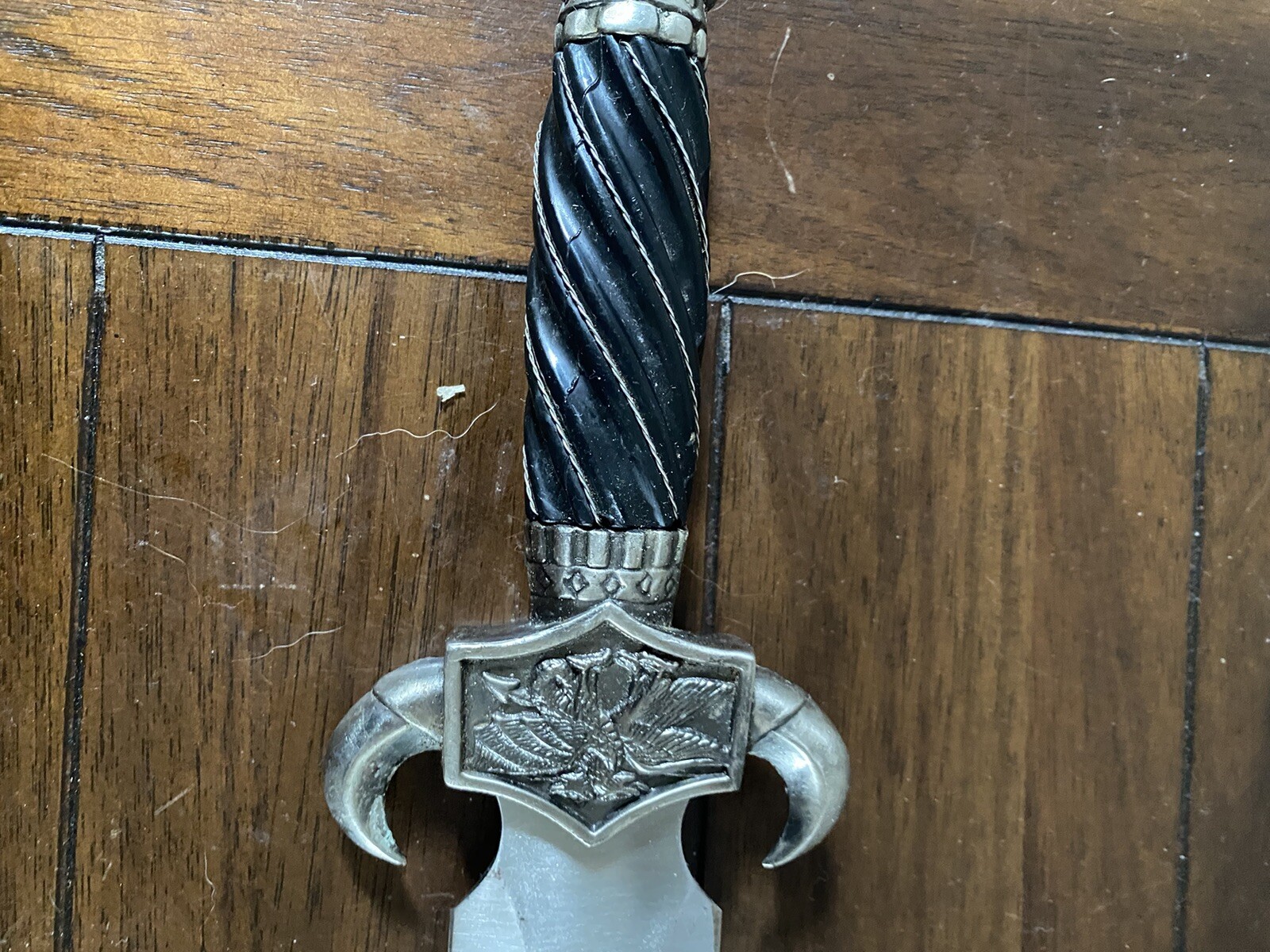 Double Dragon Claw Dagger + Sheath, Athame, Wiccan Pagan Ritual