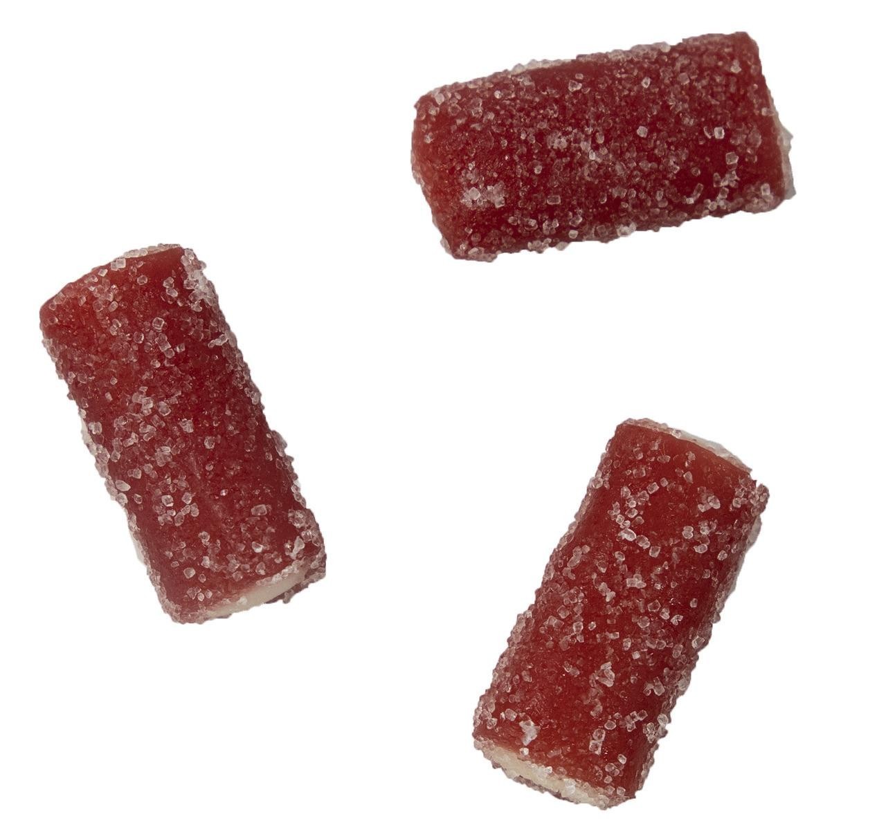 Strawberry Pencil Bites Gummy Gummies Candy Candies 1 Pound