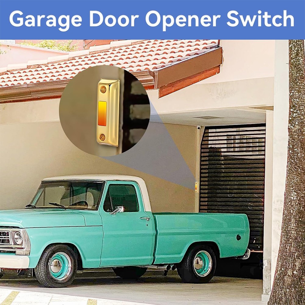 Home Use Wired Doorbell Button with Light for Clear Identification at Night