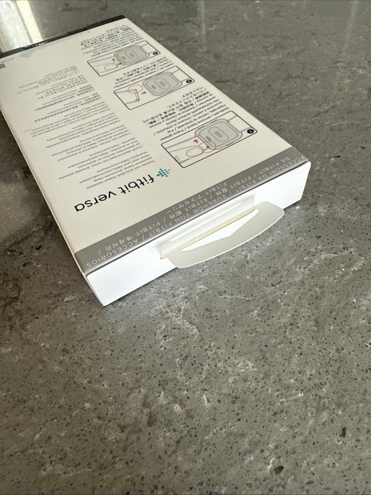 Fitbit Versa Black Classic Replacement Band Size S/P New in Box