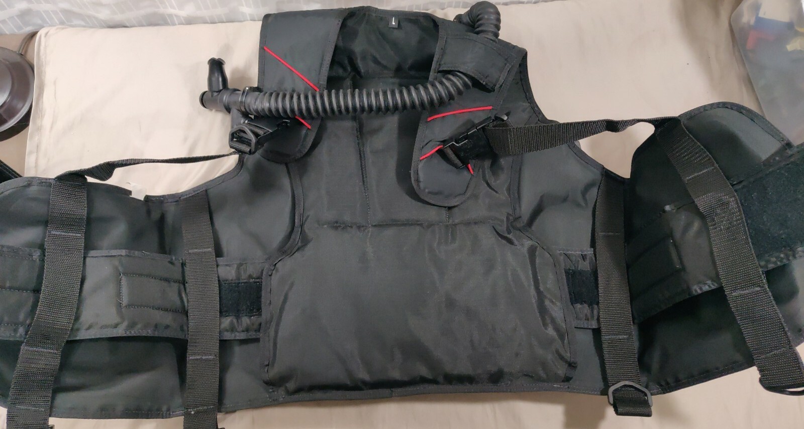 Solace Performance Scuba Diving Dive Vest BCD Buoyancy Compensator Size L Read
