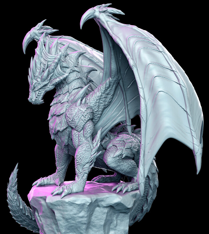 Krukhnir - RN EStudio - DnD Tabletop Games - Resin Miniature