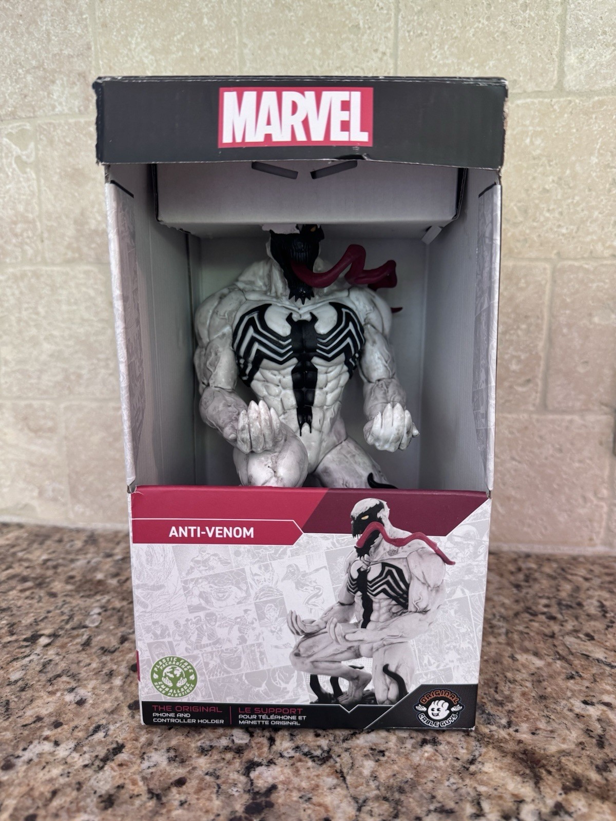 Original Cable Guys Marvel Anti-Venom Phone and Controller