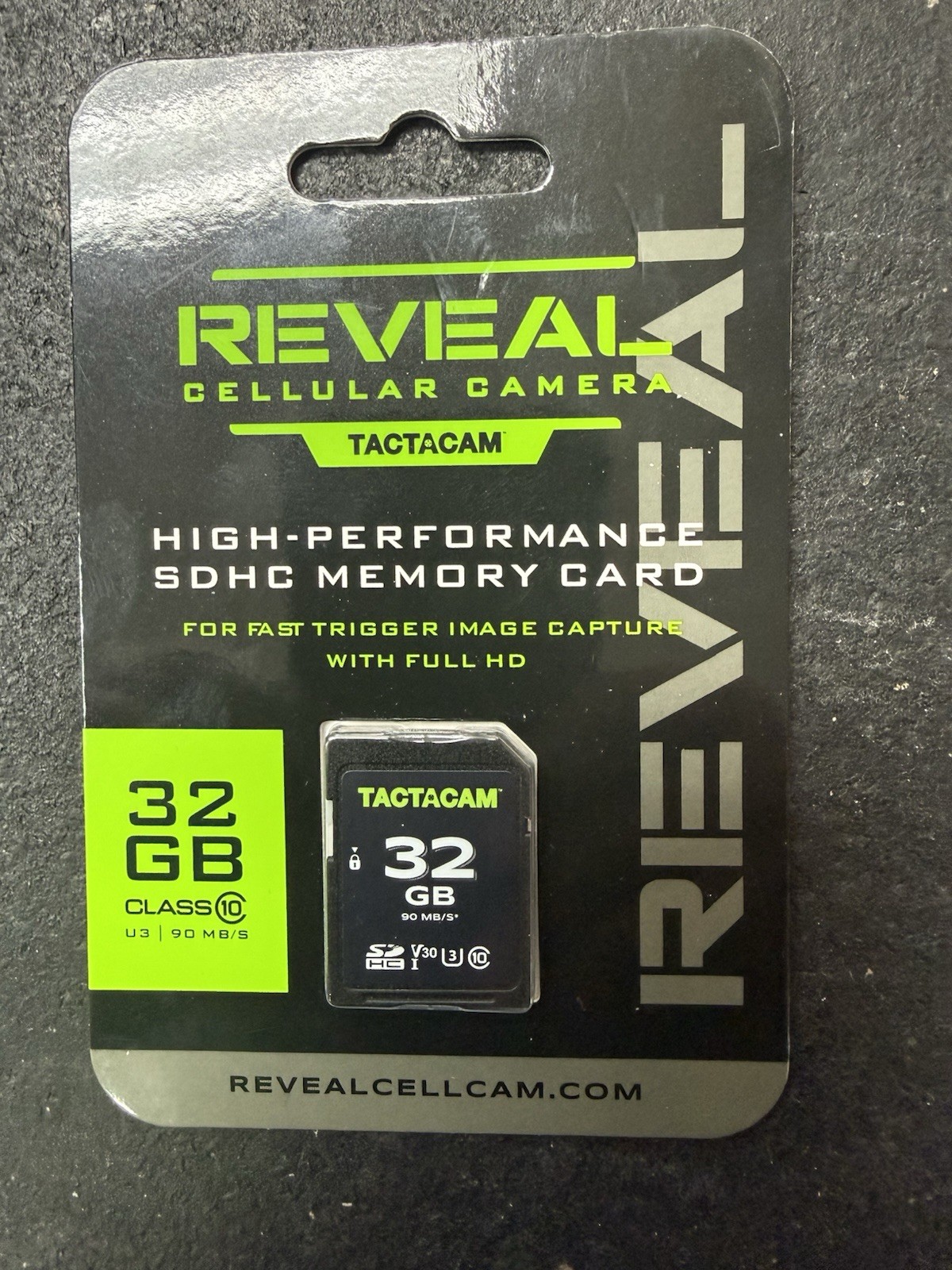 Tactacam Reveal Full Size 32 GB SD Card Class10 (Single) New sealed