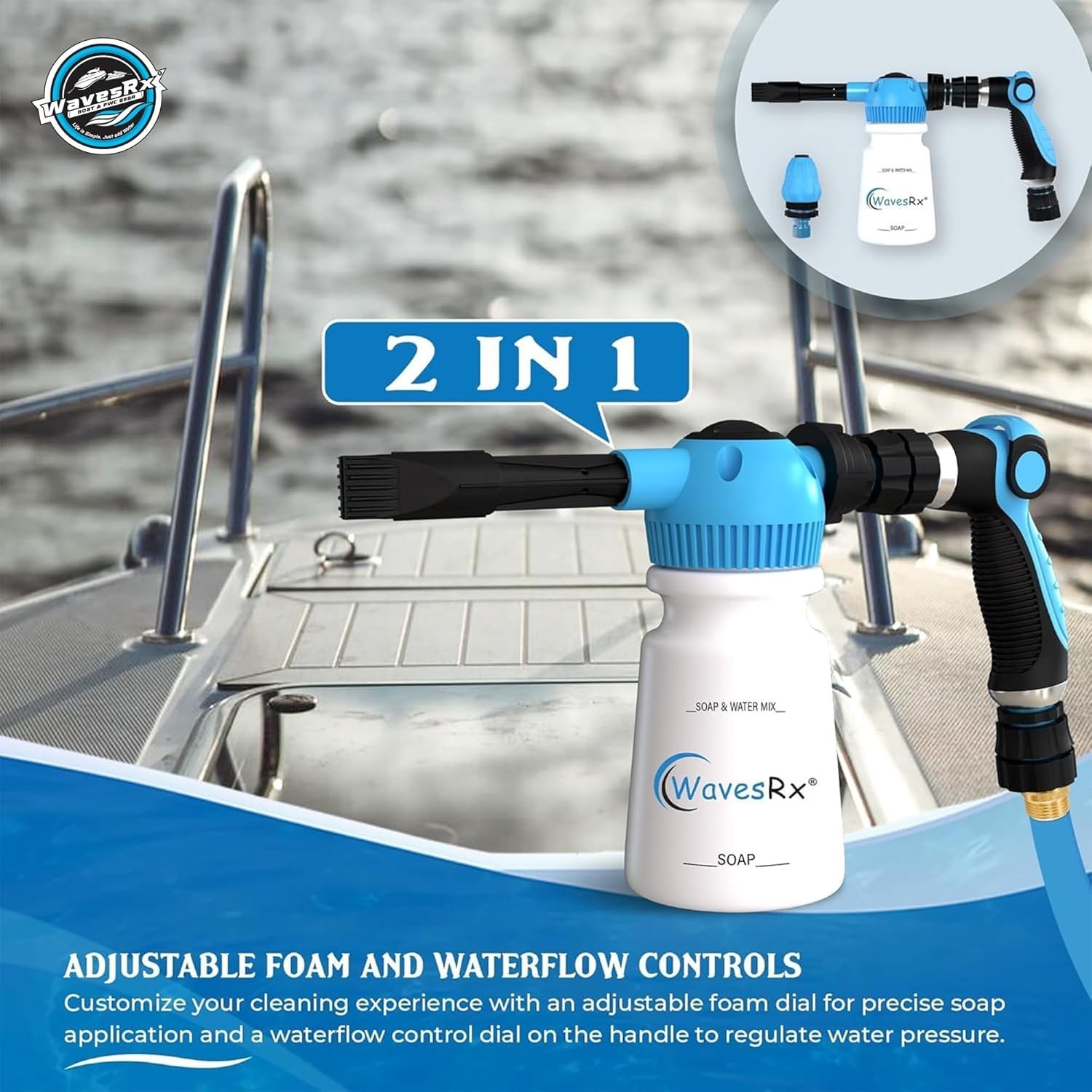 "OPEN BOX" WAVESRX Soap Mixer for Boat OB