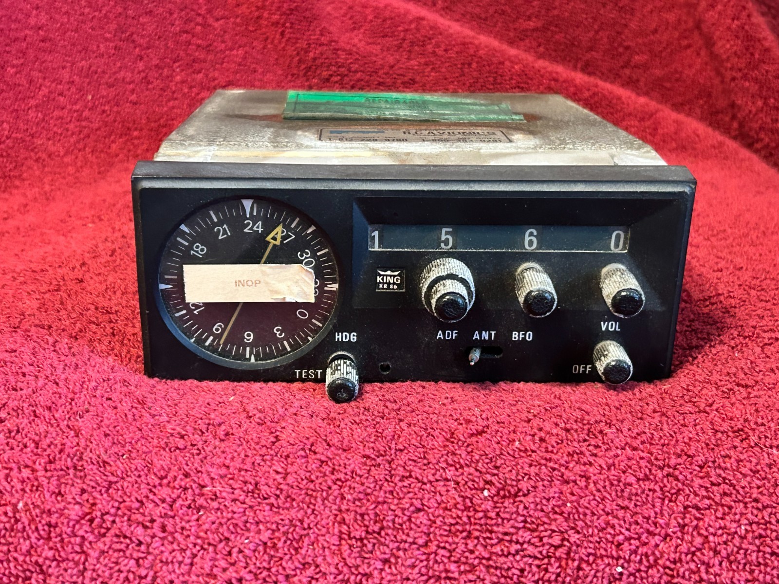 KING KR 86 ADF RECEIVER P/N 066-1068-00 CORE
