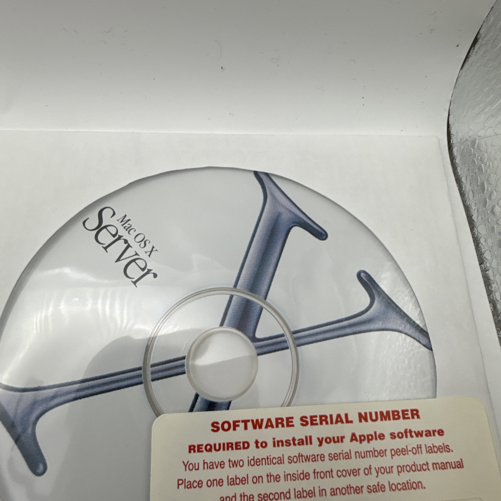 Apple Mac OS X Server 10.1. Unlimited new open box
