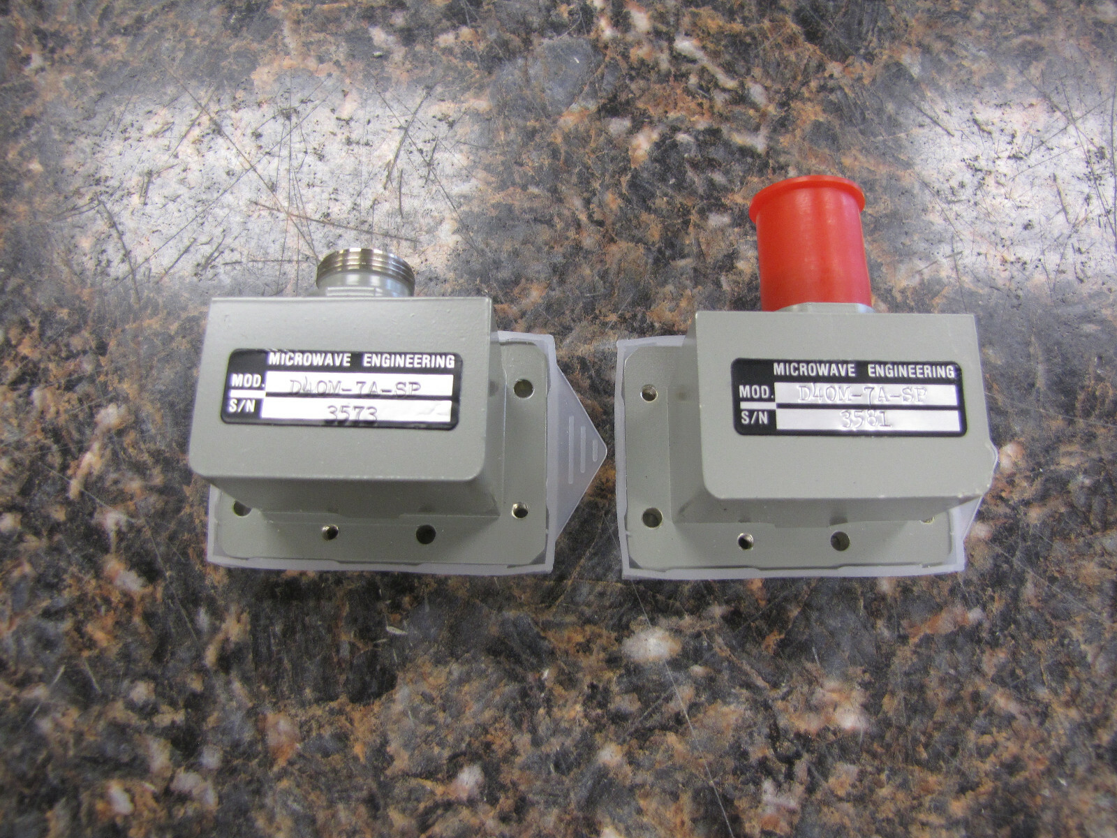 Lot of (2) Microwave Engineering D40M-7A-SP - NEW condition