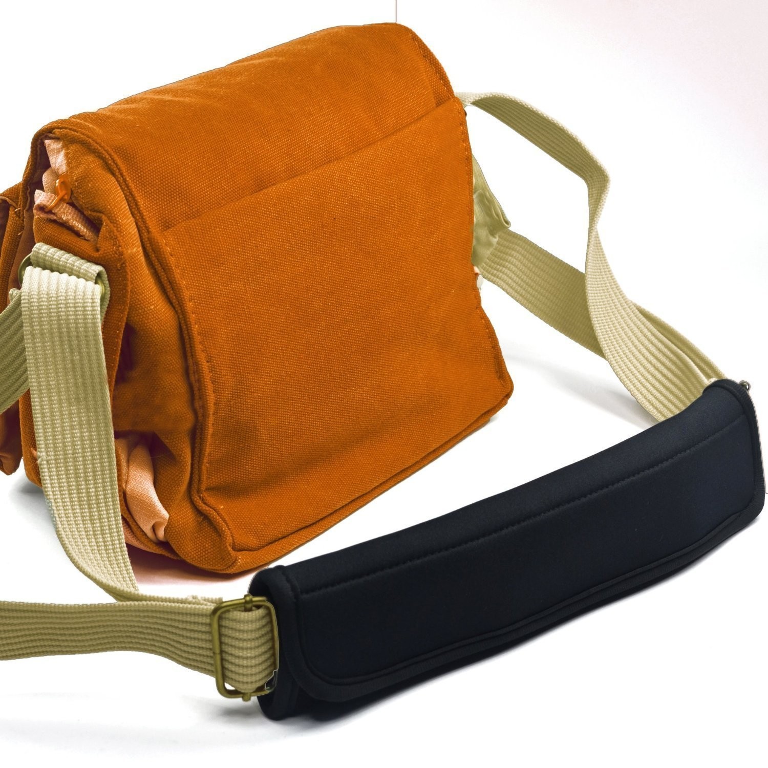 2 Pack Neoprene Comfortable Replacement Shoulder Strap Pads Covers for Laptop...