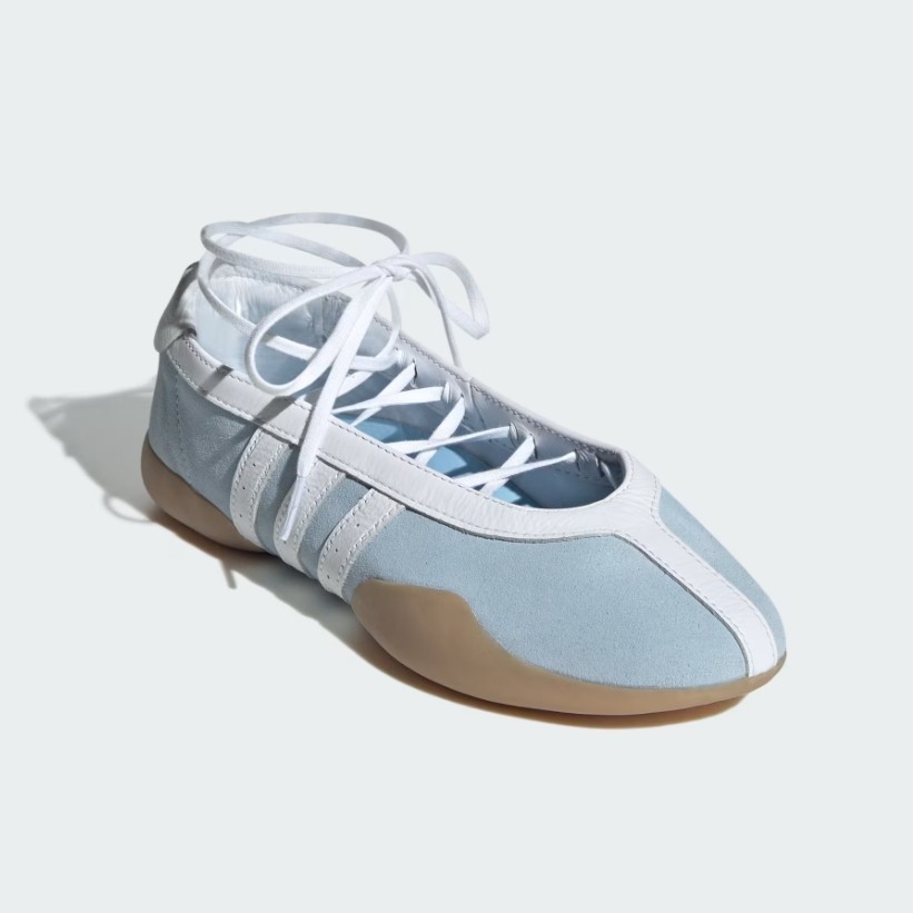 New Adidas Women's Taekwondo MEI Shoes - Clear Sky (JR5758)