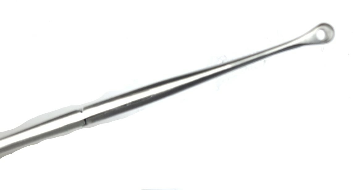 Open Bucket End Tragus Type Forceps 6" Body Piercing Tool