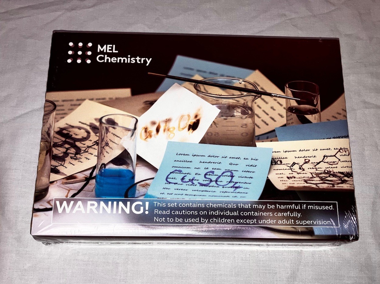 Mel Science Kit Chemistry - Chemistry for Spies Educational Lab Brand New Sealed
