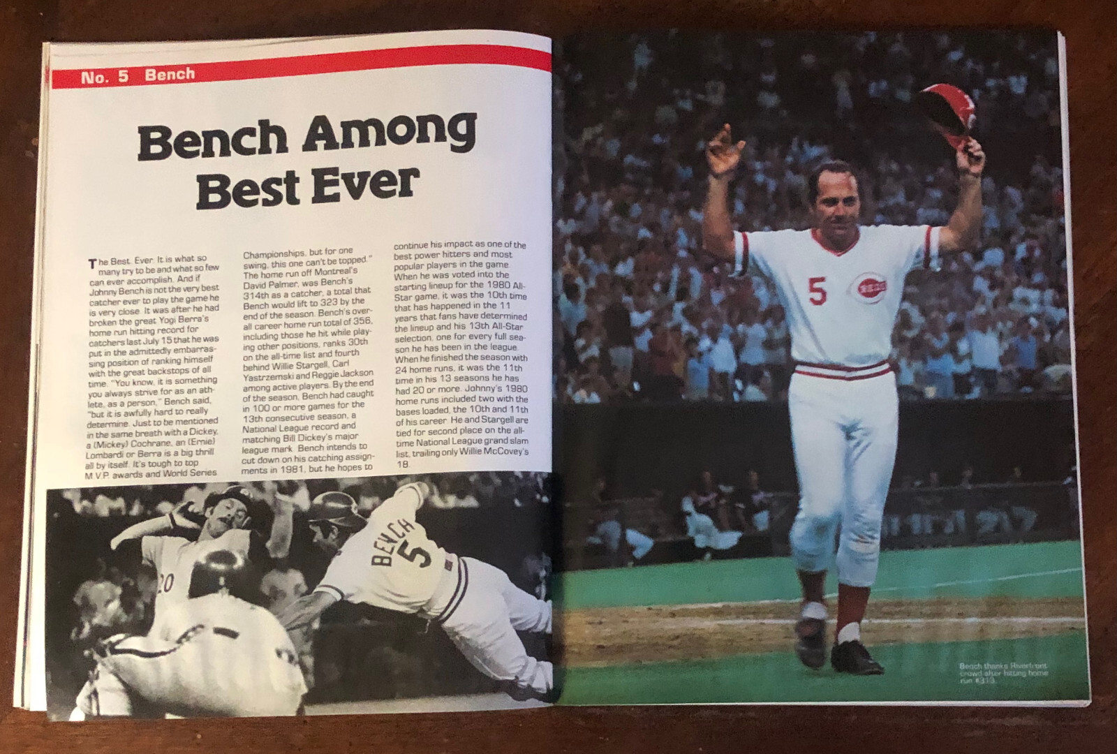 1981 Cincinnati Reds Official Yearbook