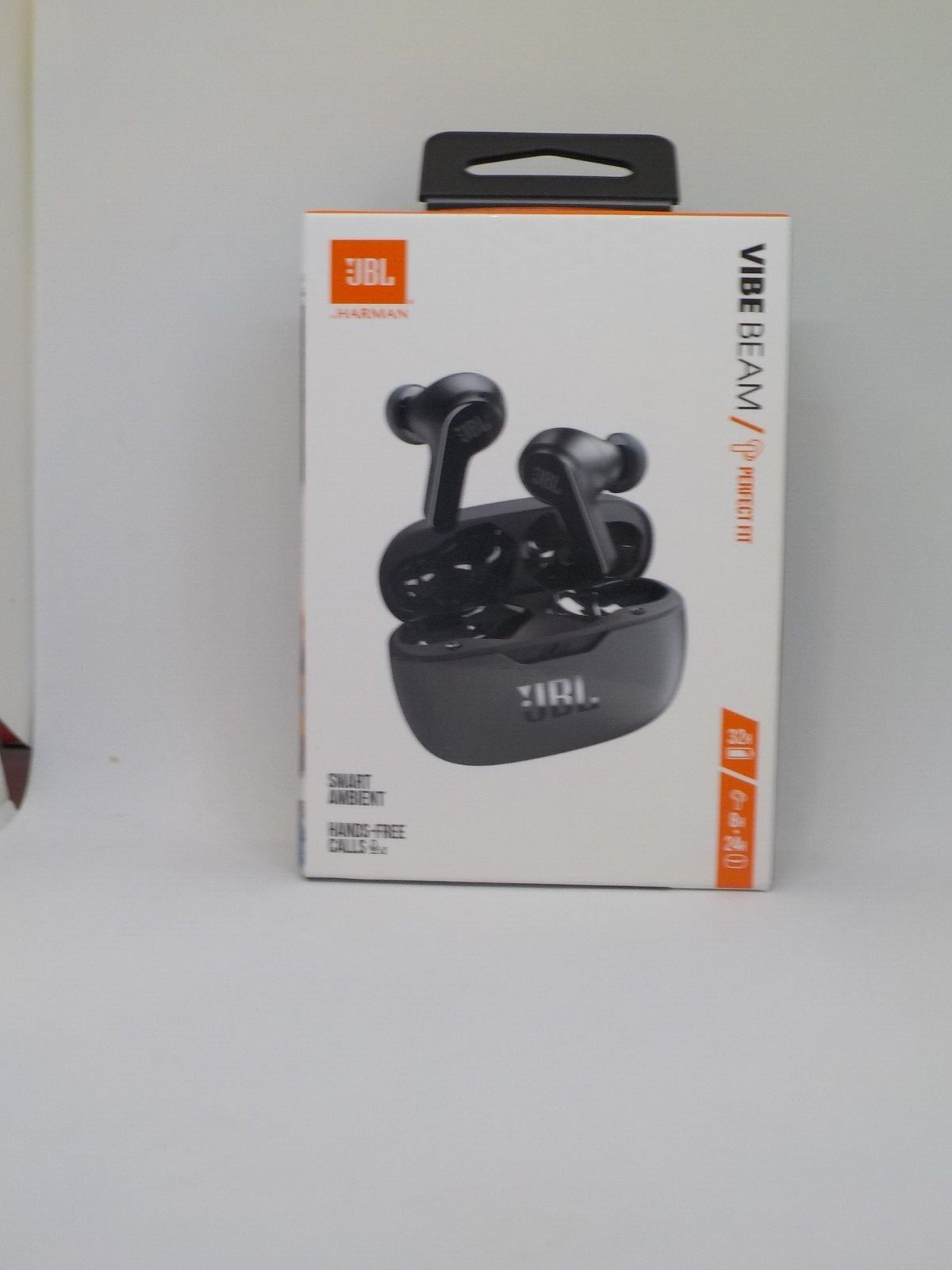 New JBL Vibe Beam True Wireless Headphones - Black