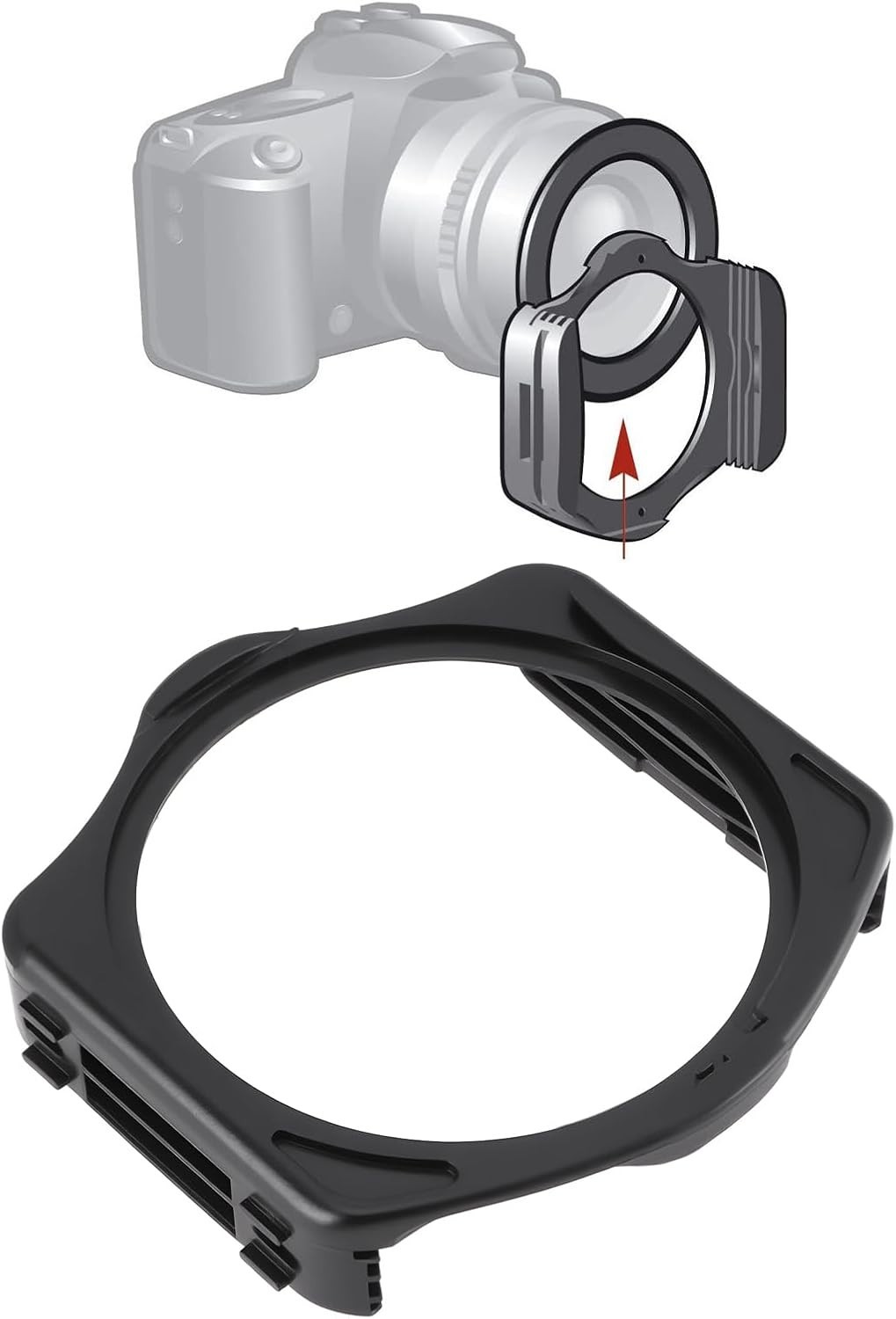 Essential 4-Pack Filter Holders for Cokin P Series Filters - Easy Install