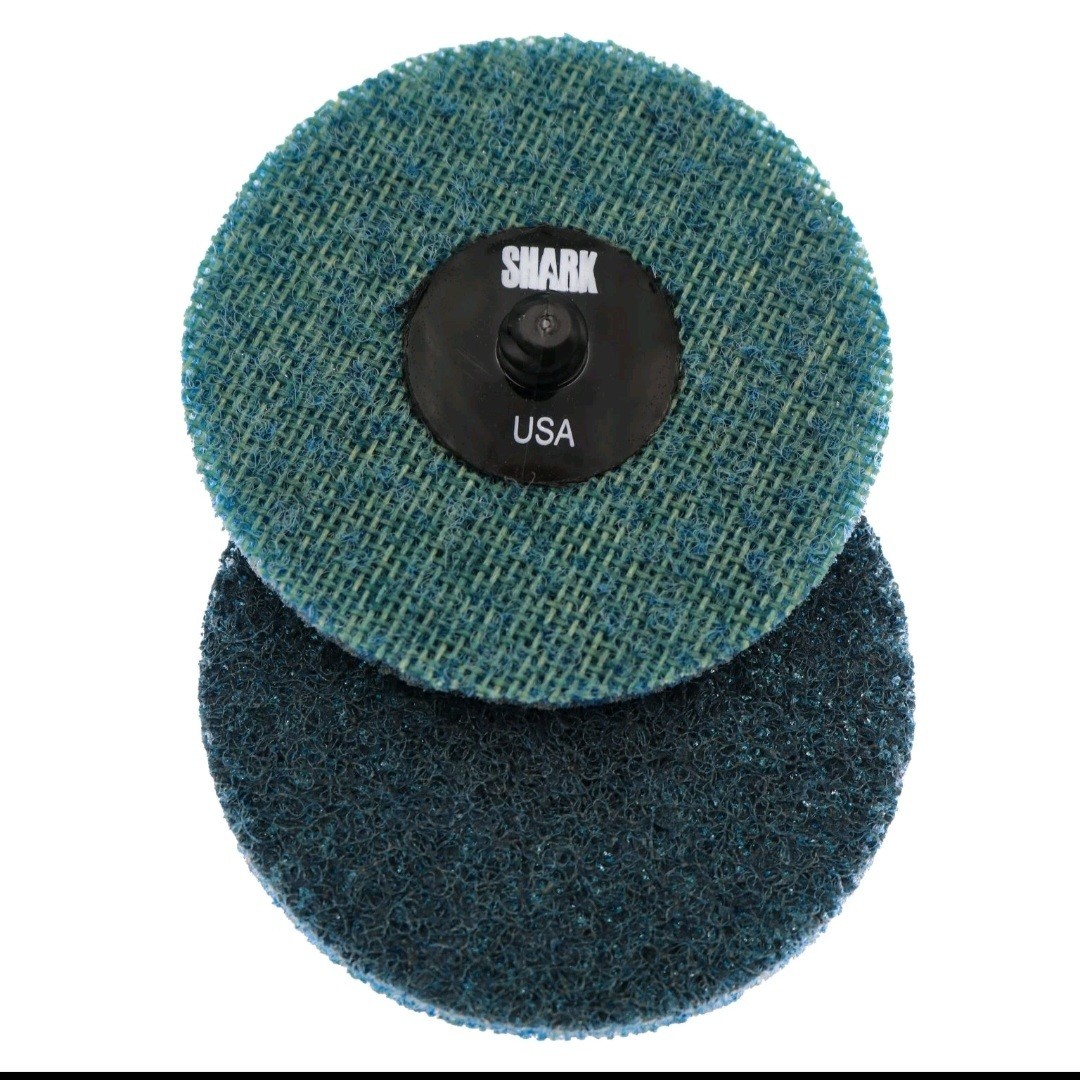 50 Pcs, Shark 634TB-50, Star-Brite Surface Preparation  Pads 3" Fine- Blue