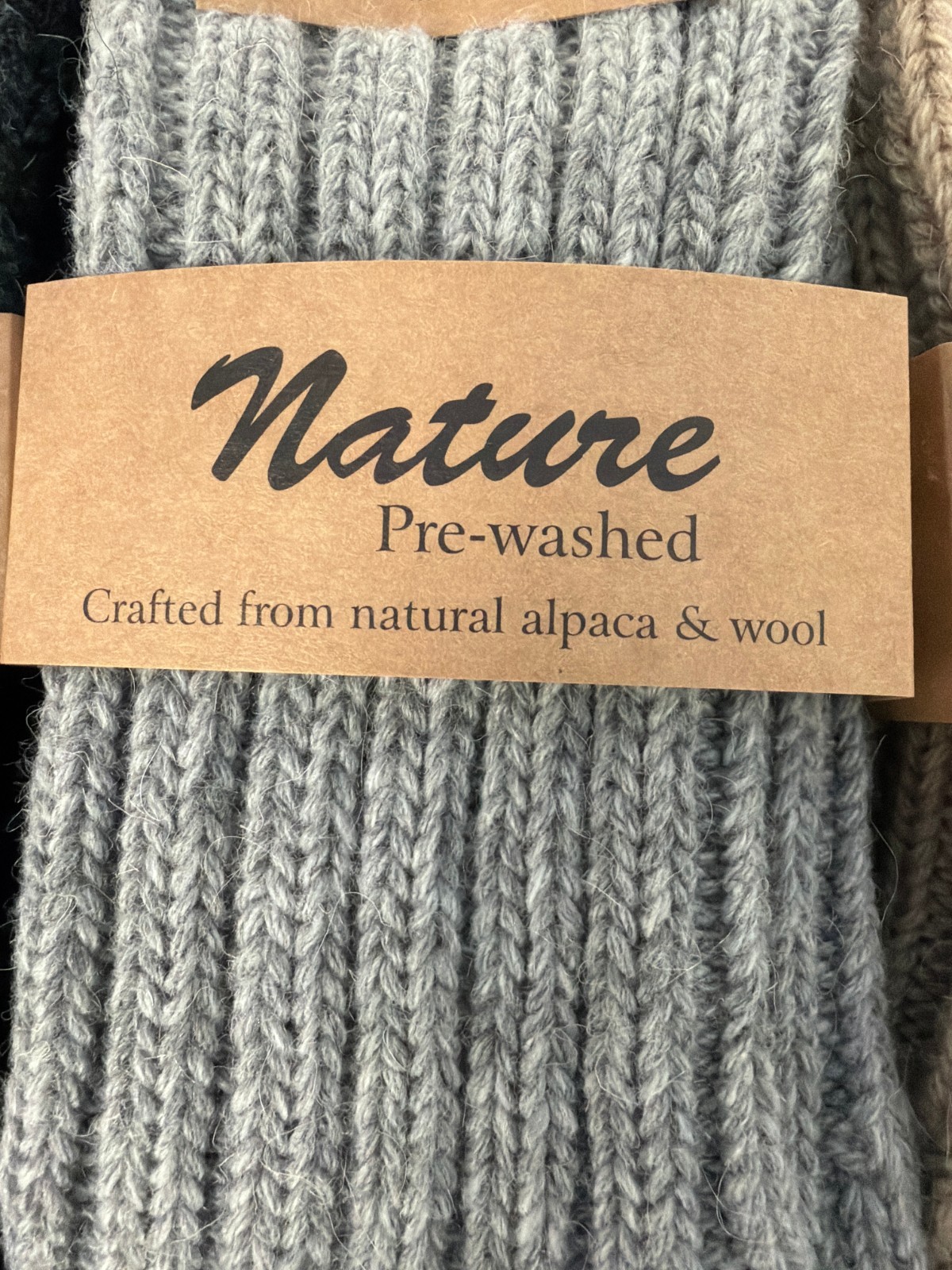 4 pairs alpaca wool socks thermal tick knitted winter socks for women & men