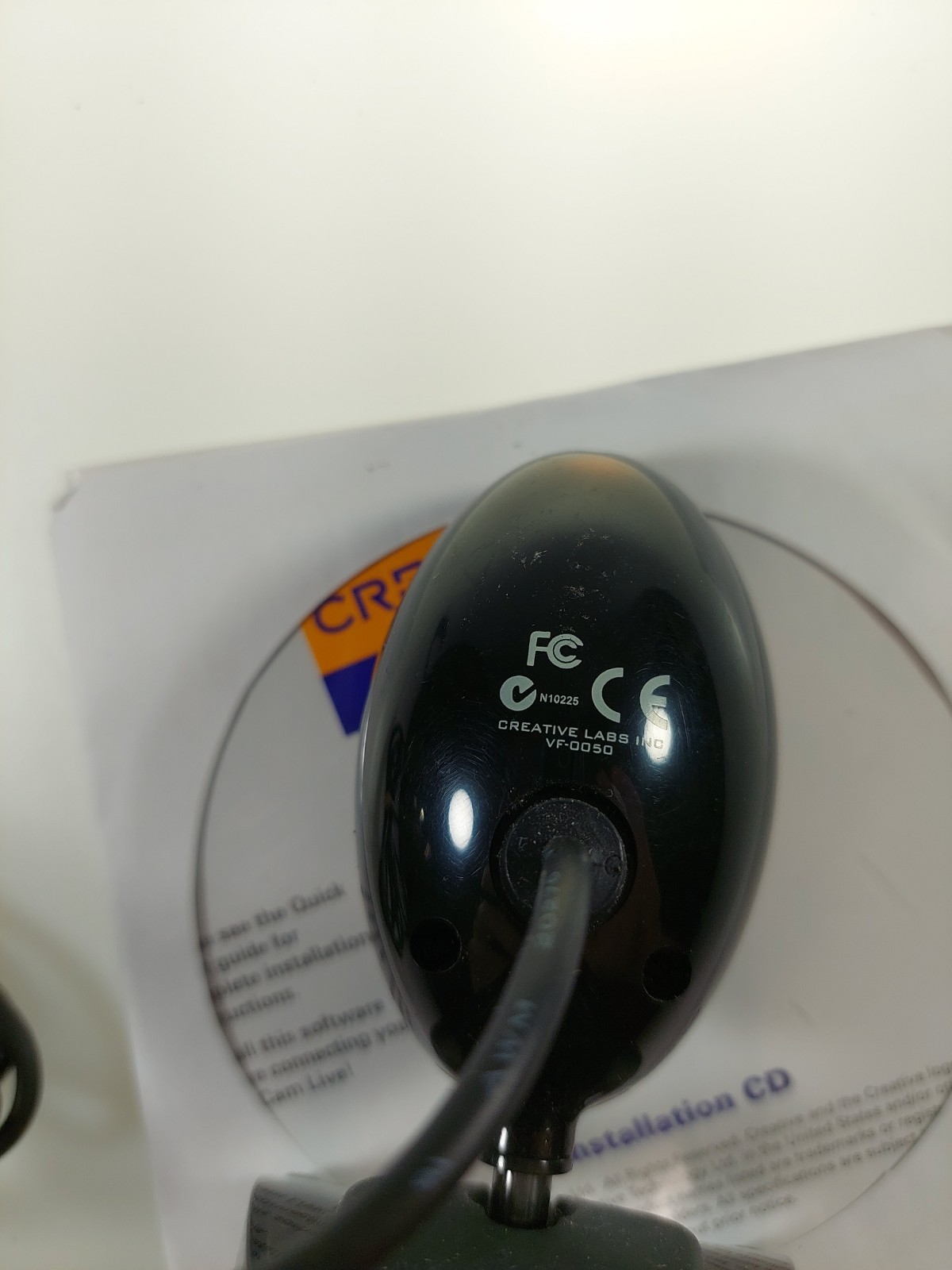 CREATIVE LABS WEBCAM VF-0050 For Win XP
