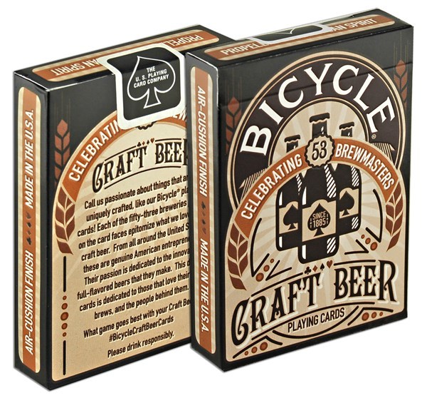 CRAFT BEER BICYCLE DECK OF PLAYING CARDS POKER SIZE
