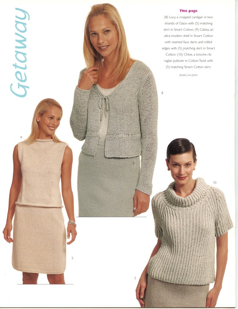 Berroco Getaway #190, Ten Women's Patterns