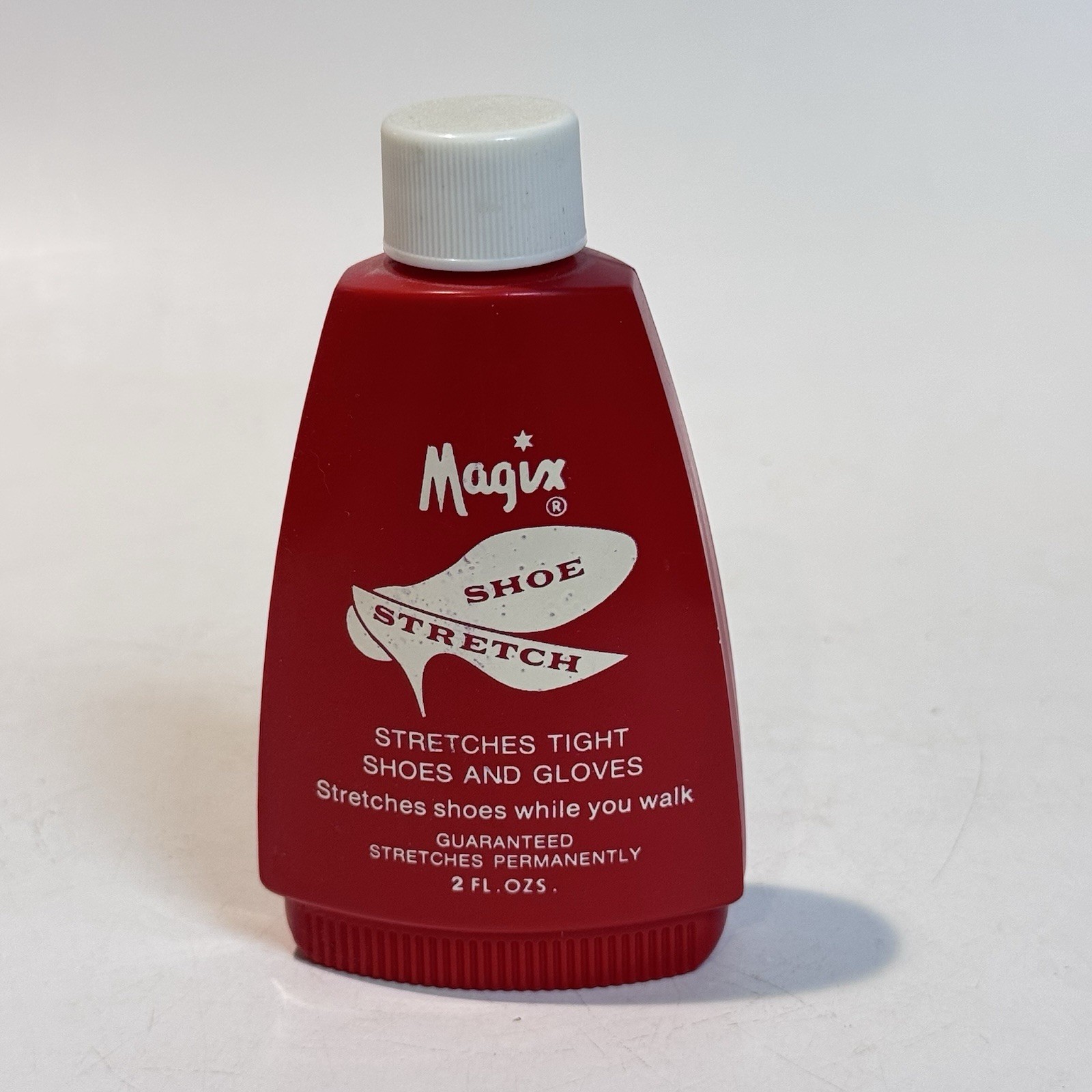 Magix Shoe Stretch 2 fl oz Red Bottle Magid Corp Stretches Tight Shoes & Gloves