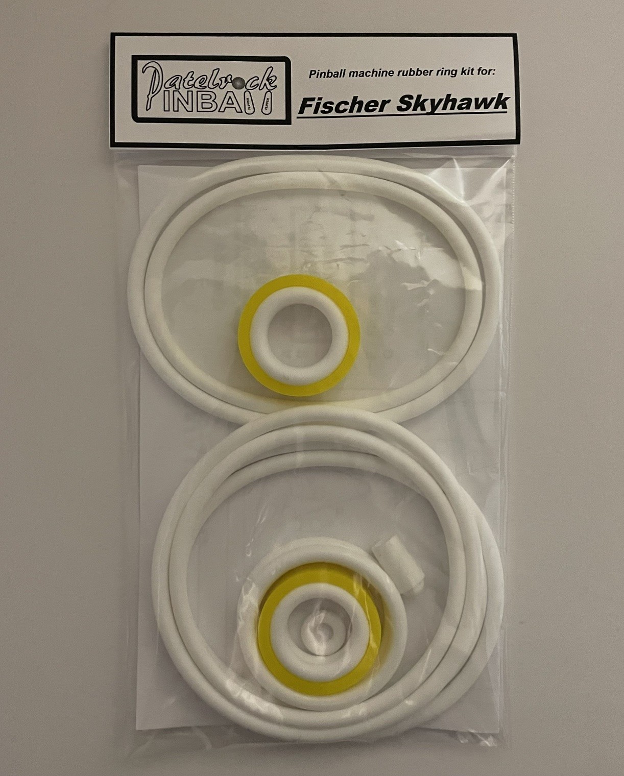 Fischer Skyhawk Pinball Machine Rubber Ring Kit**customize your kit**