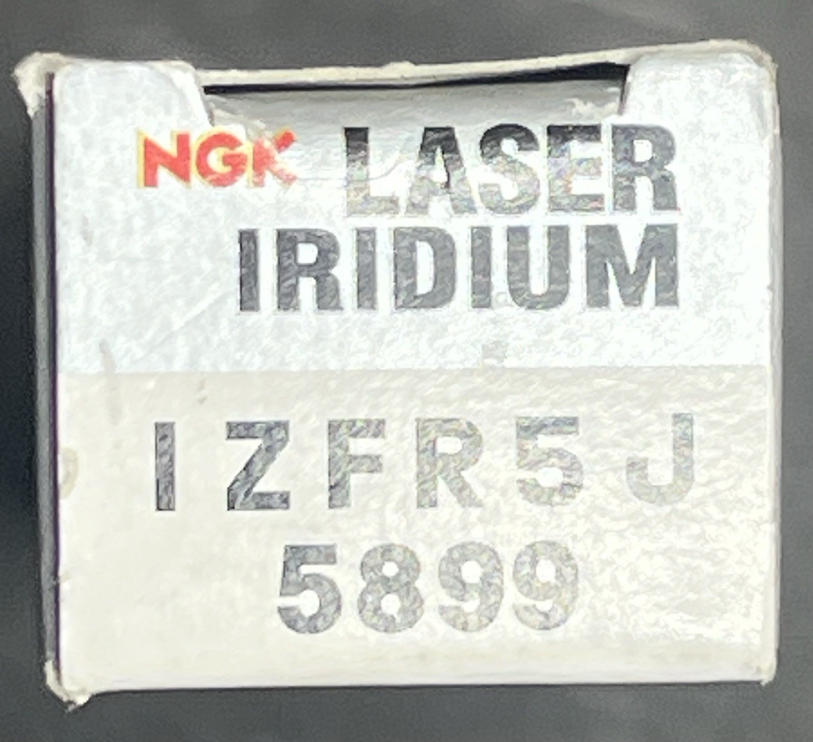 One Genuine NGK 5899 Laser Iridium Spark Plug IZFR5J