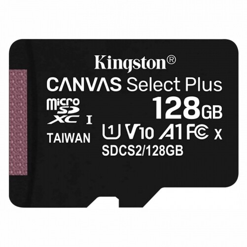 128GB Memory Card Kingston High Speed MicroSD Class 10 for Cell Phones
