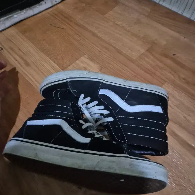 Vans Sk8-Hi Sneakers Black White