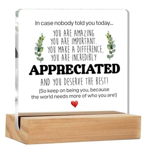 Inspirational Gift Ideas - Thank You Gifts for Women Men Friends - APPRE