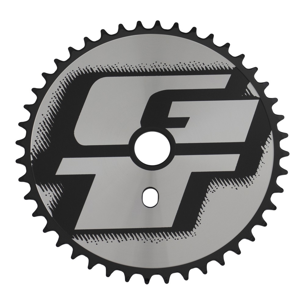 GT Bicycle Chainring Sprocket Steel 1/2" x 44T BMX Freestyle Cruiser Bike Chrome